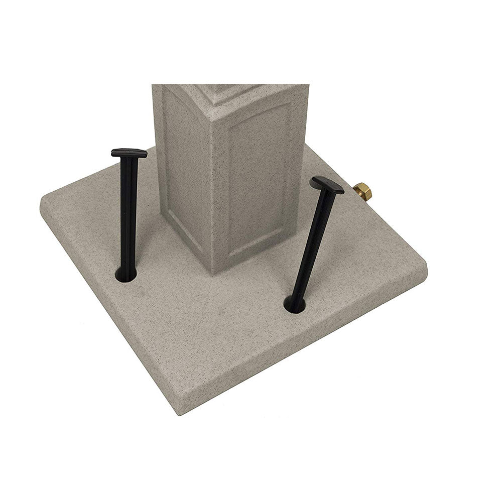 Good Ideas Oasis Garden Outdoor Backyard Patio Hose Tap, Sandstone (Open Box)