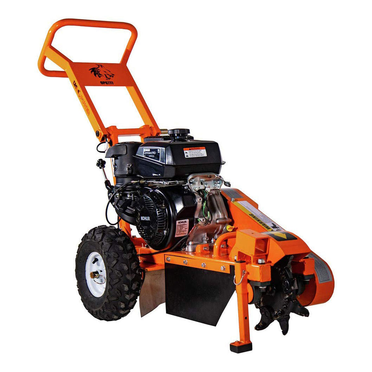 DK2 Power Commercial Frame Stump Grinder with 14HP Kohler Motor (For Parts)