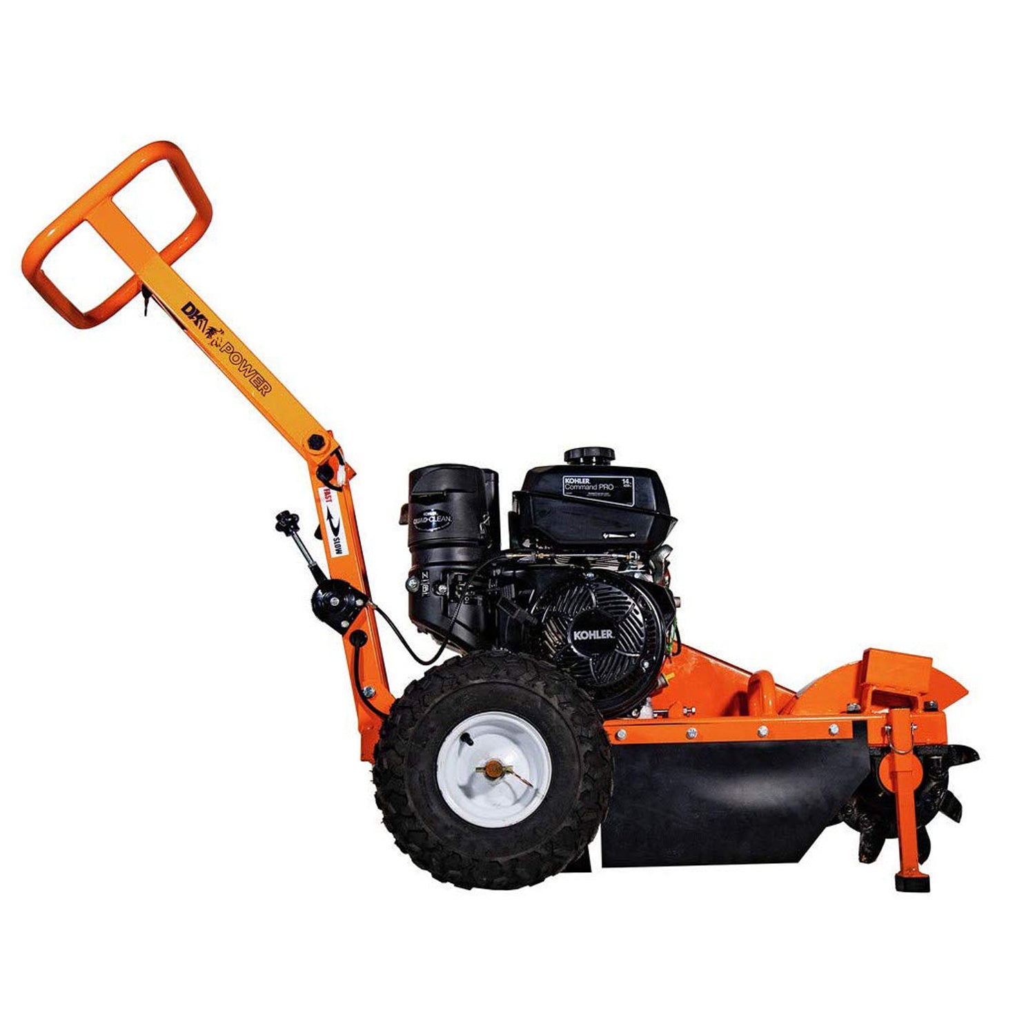 DK2 Power Commercial Frame Stump Grinder with 14HP Kohler Motor (For Parts)