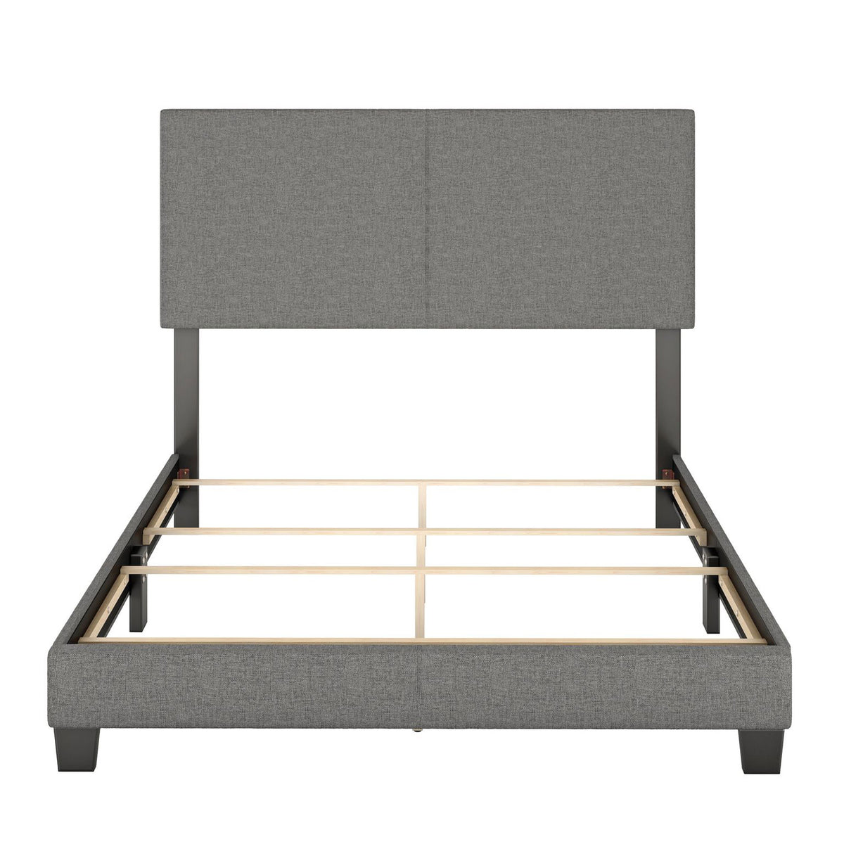 Boyd Sleep Montana Queen Bed Frame Foundation and Headboard, Grey (Used)