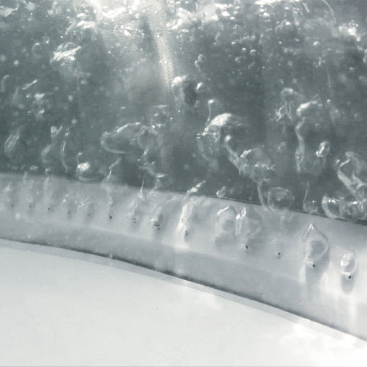 Intex SimpleSpa 4 Person Portable Inflatable Hot Tub Jet Spa with Pump and Cover - VMInnovations