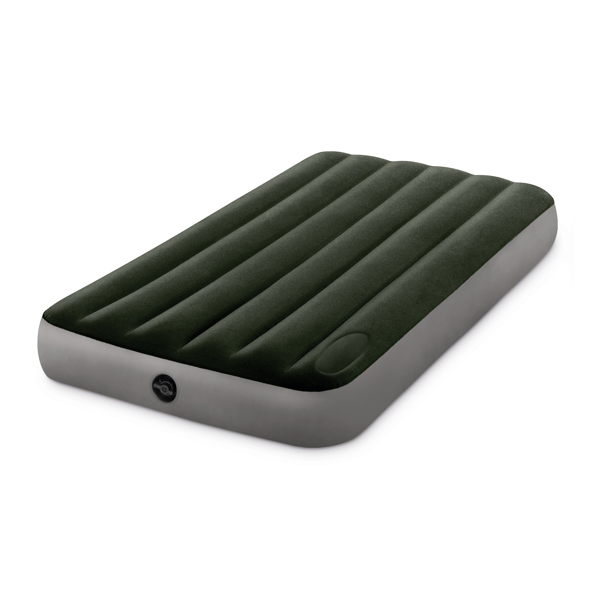 Intex Dura-Beam Standard Downy Air Mattress w/Built-In Foot Pump, Twin, 2 Pack - VMInnovations