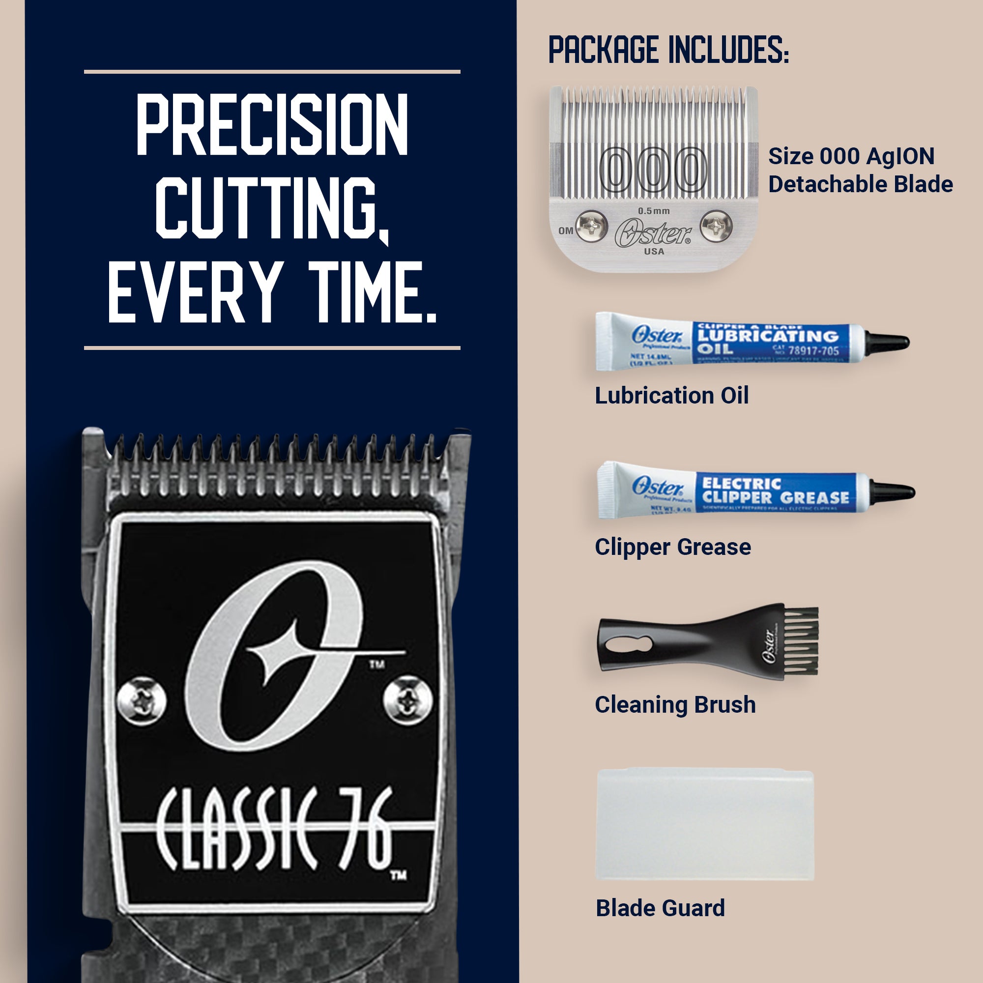 Oster Classic 76 Limited Edition Detachable Blade Universal Motor Pro Clipper - VMInnovations