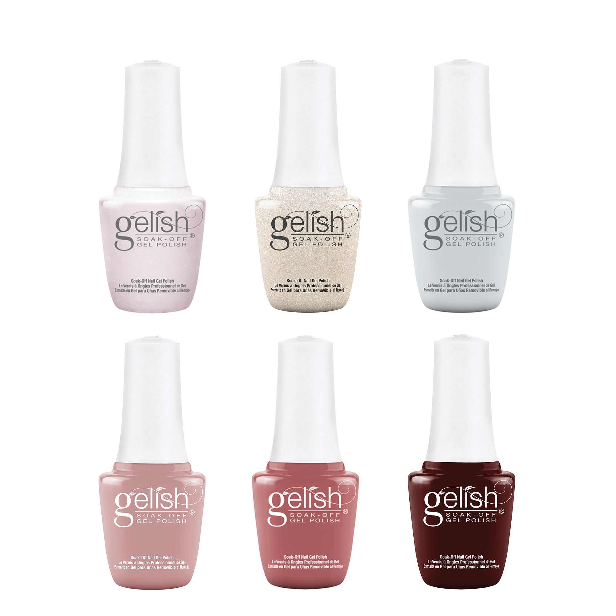 Gelish Spring Out in the Open Collection 9mL Gel Nail Polish & Basix Care Kit - VMInnovations
