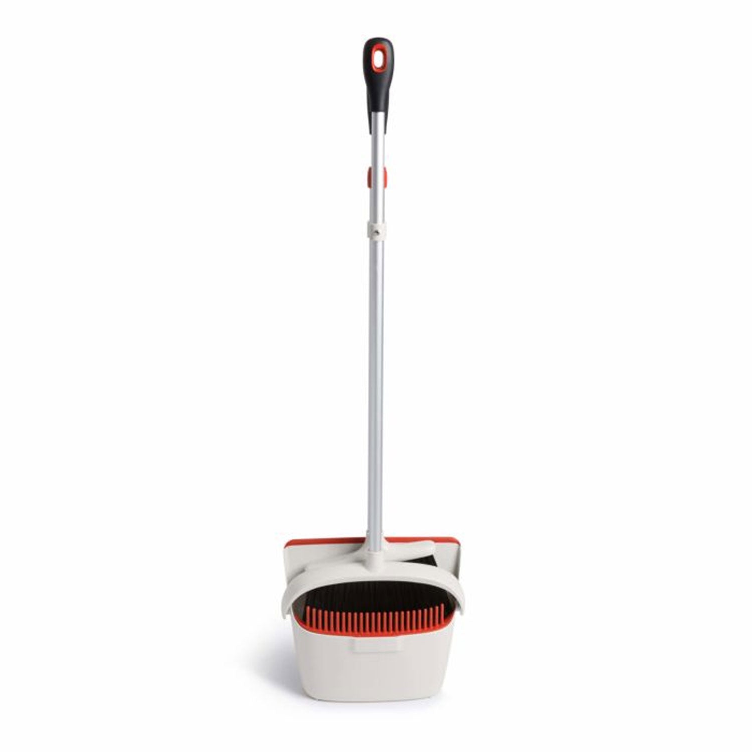 OXO Large Extendable Broom and Dustpan 2 Pc Upright Cleaning Sweeper Set (Used)