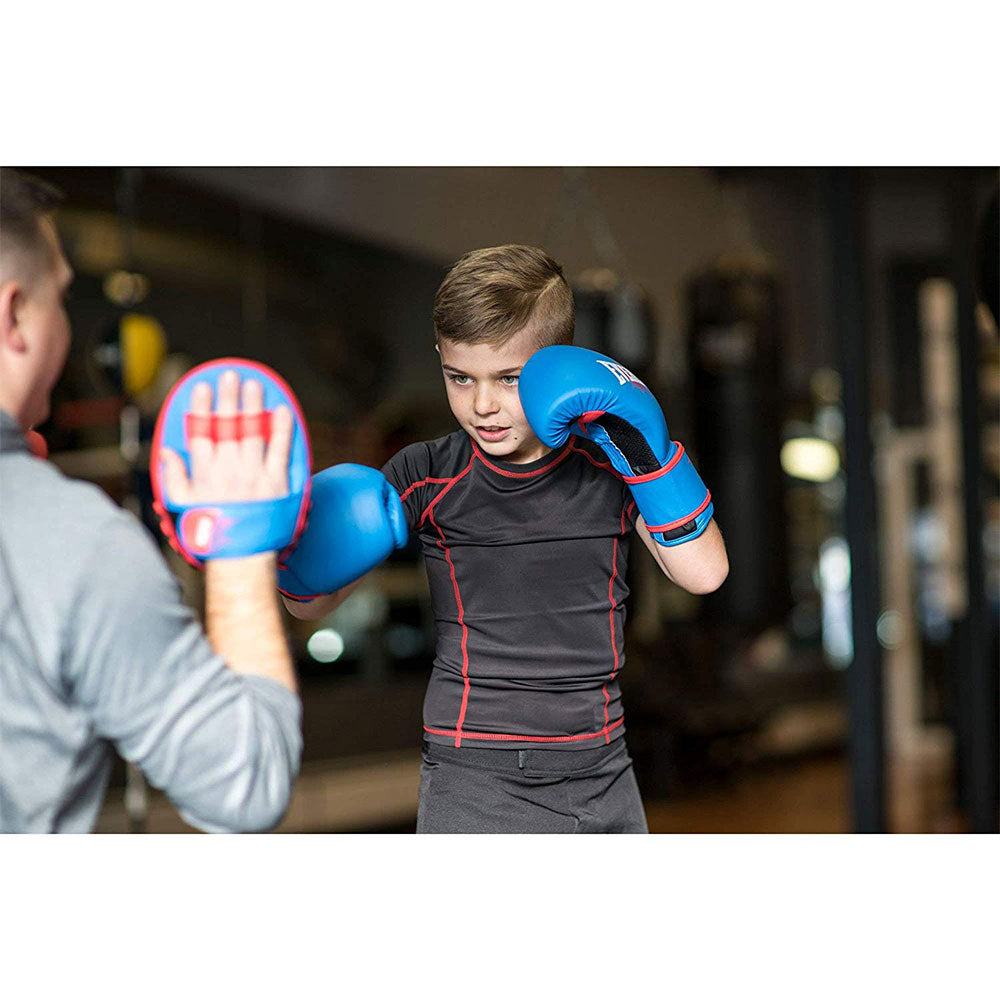 Everlast Prospect Youth Boxing Training Kit with Gloves, Headgear, and Mitts - VMInnovations