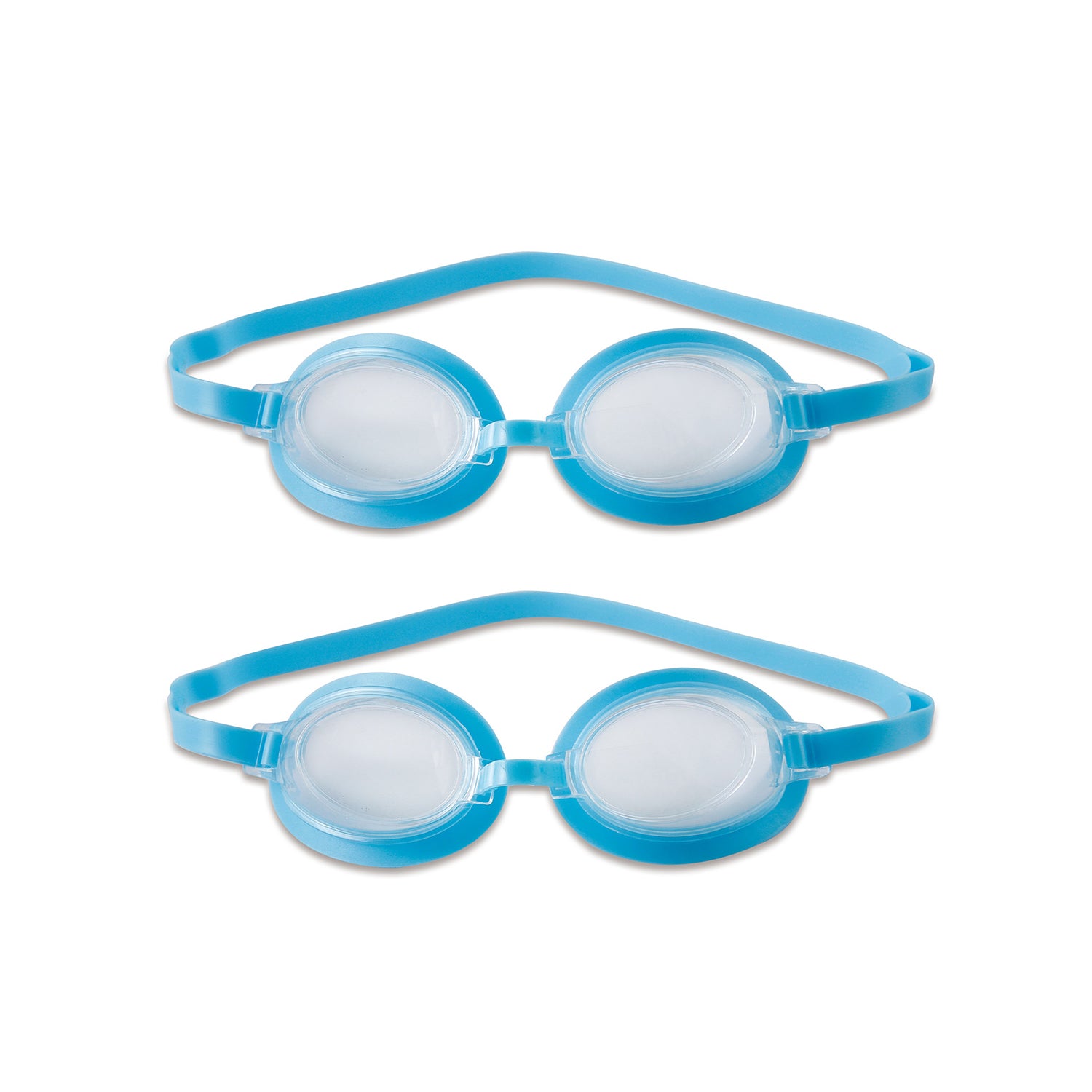Summer Waves 8 Foot Quick Set Pool with 3D Graphics and Goggles (Used)