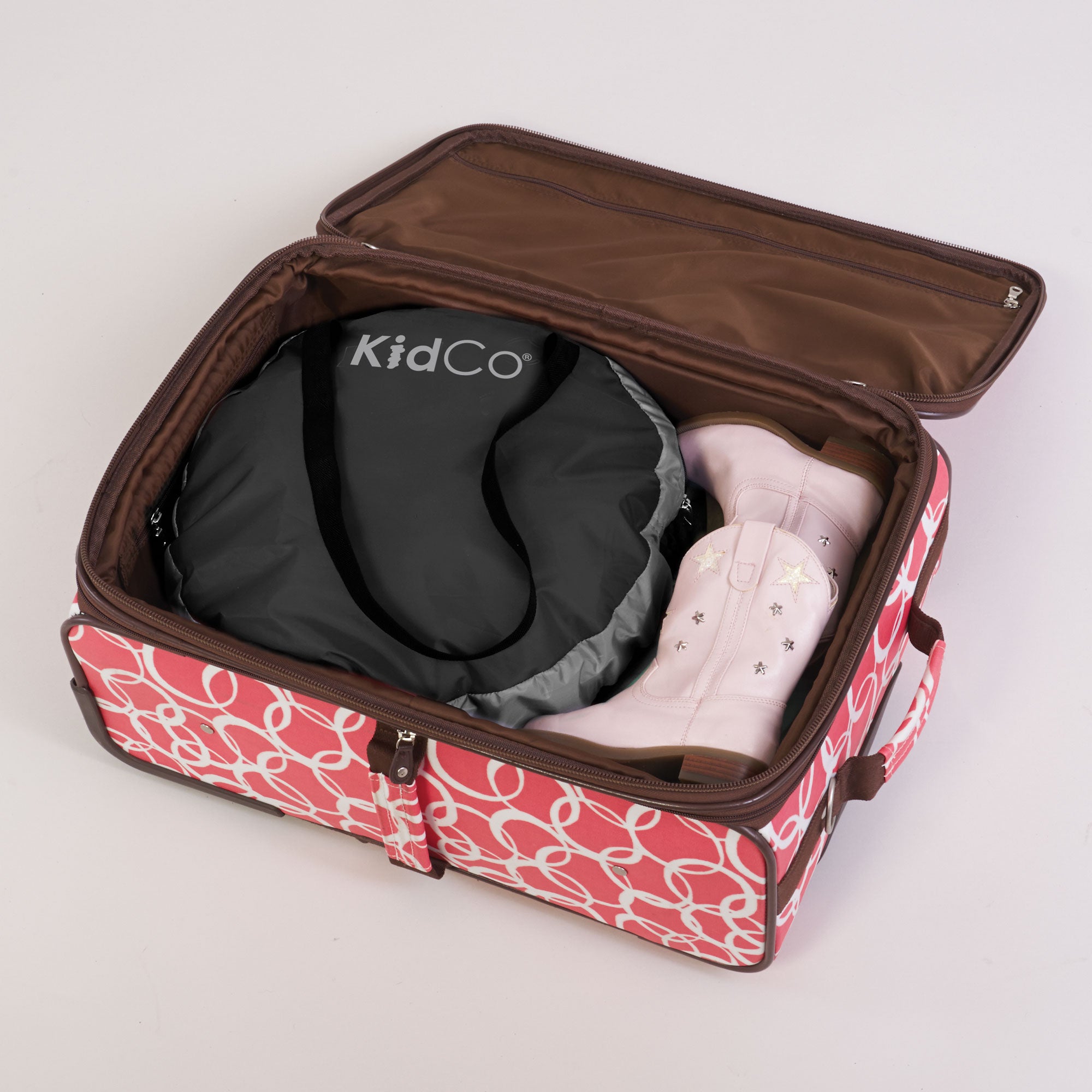 KidCo PeaPod Portable Foldable Mesh Toddler Travel Bed & Storage Bag, Midnight - VMInnovations