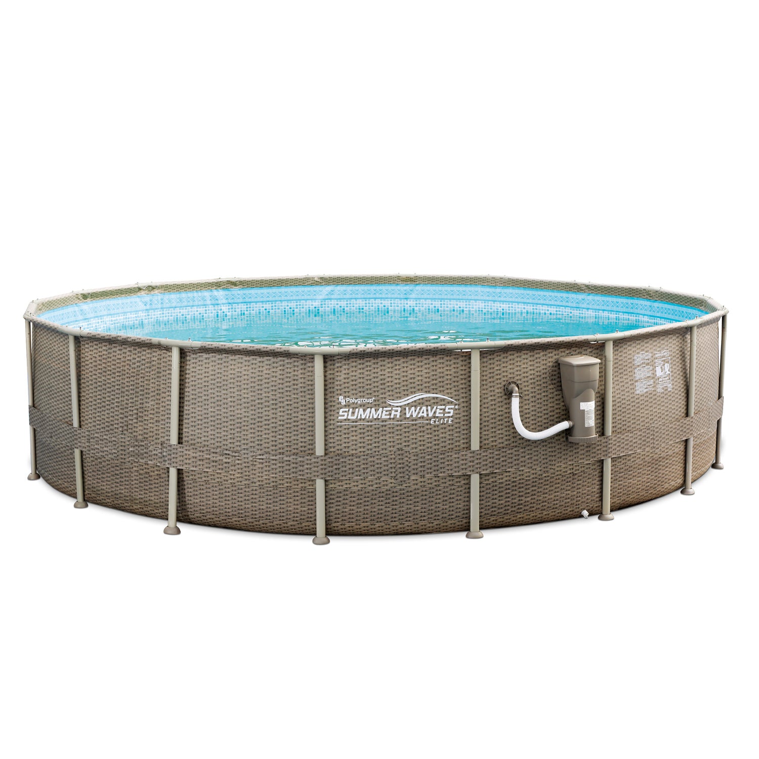 Summer Waves 18ft x 48in Elite Swimming Pool & Kokido Telsa 5 Vacuum Cleaner - VMInnovations