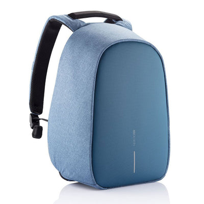 XD Design Bobby Hero Small Anti Theft Laptop Backpack with USB Port, Light Blue