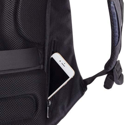XD Design Bobby Original Anti Theft Travel Laptop Backpack with USB Port, Black