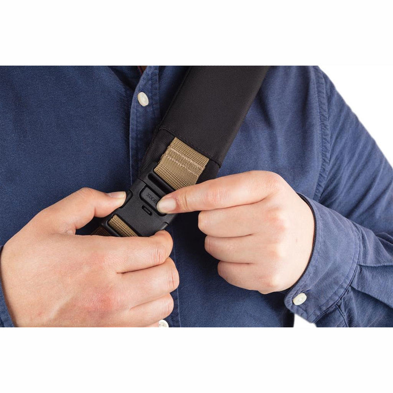 XD Design Bobby Anti Theft Crossbody Sling Bag with USB Charging Port, Black