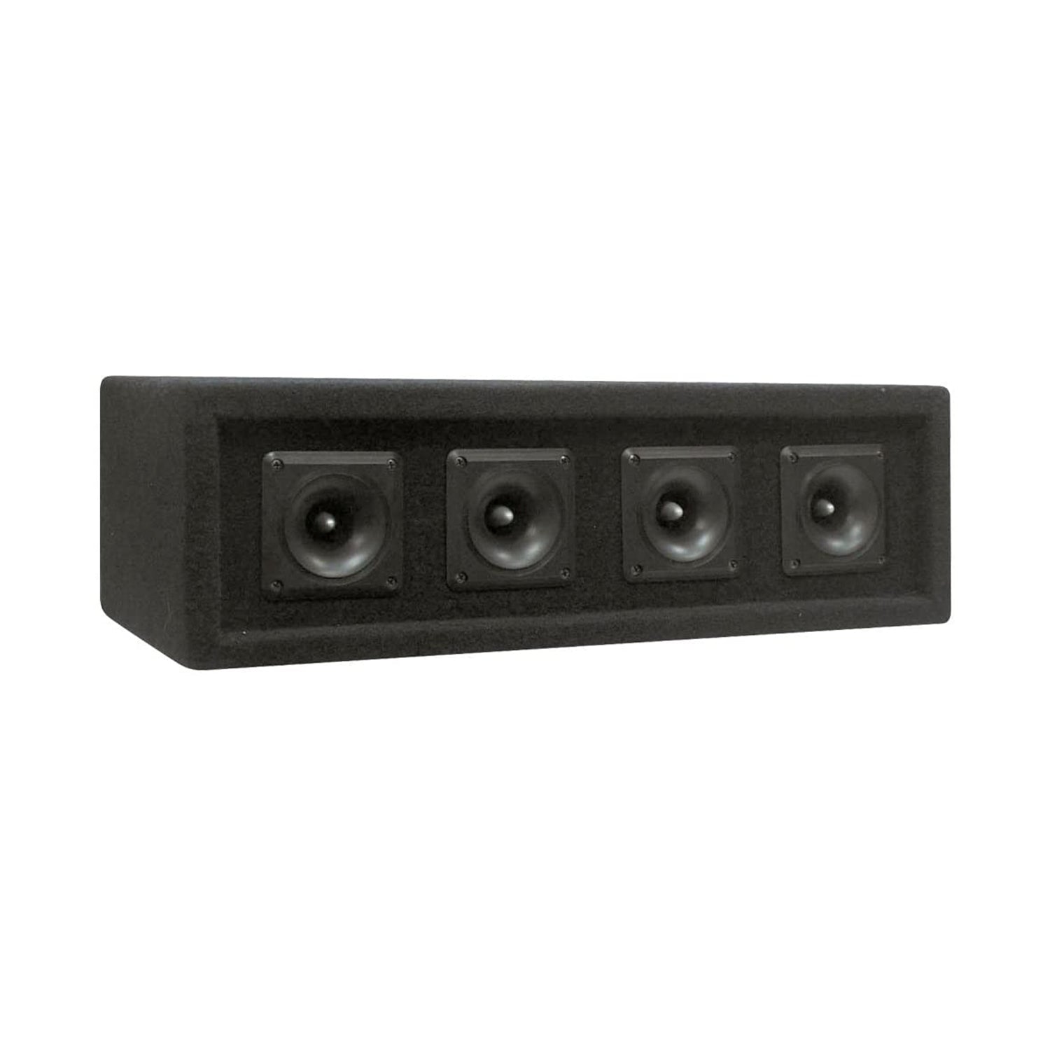 Pyle 300 Watt 4 Way DJ Tweeter Speaker Sound System Enclosure Box, Black(4 Pack) - VMInnovations