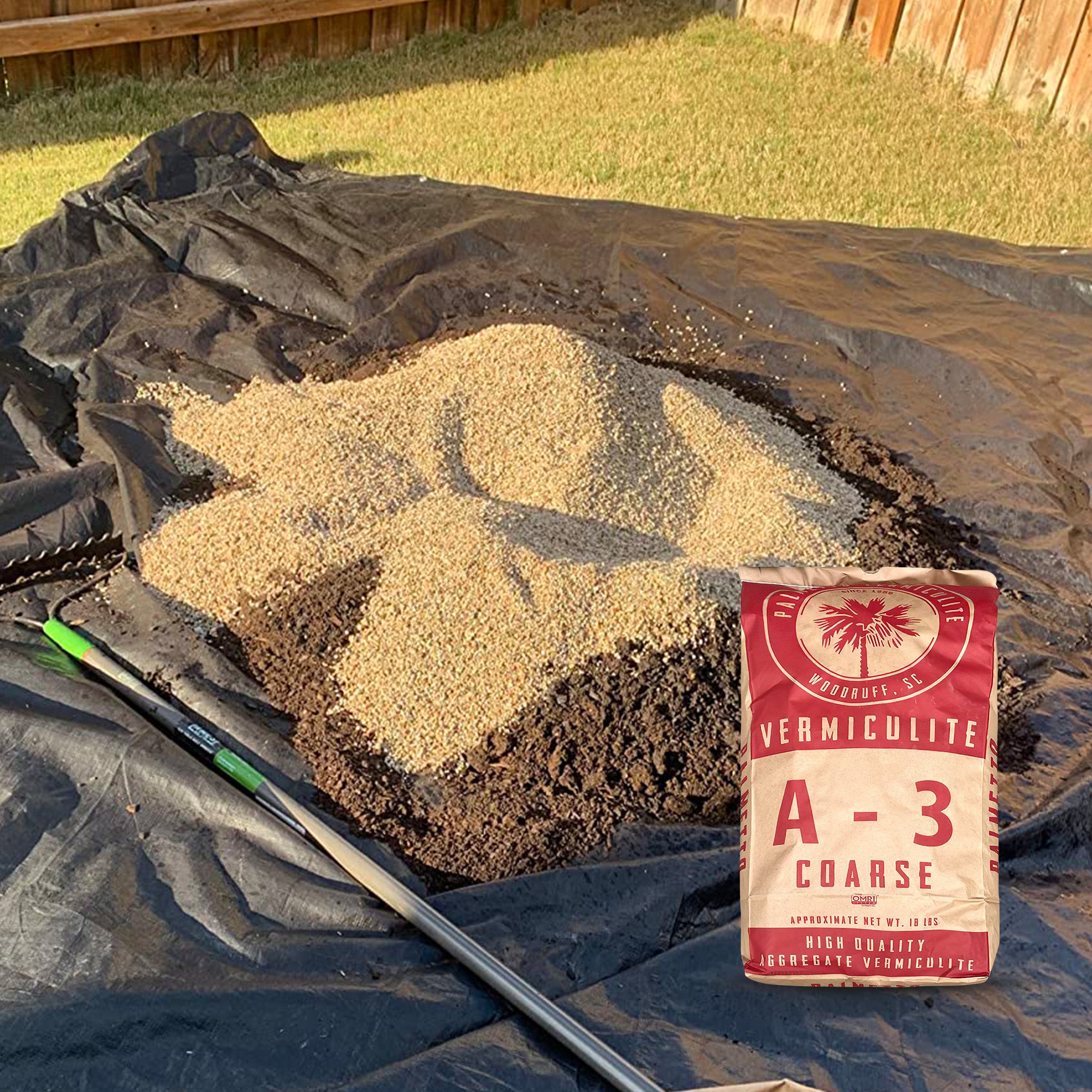 Palmetto 20 Pack 4 CuFt Organic Grade3 Coarse Vermiculite Planting Soil Additive - VMInnovations