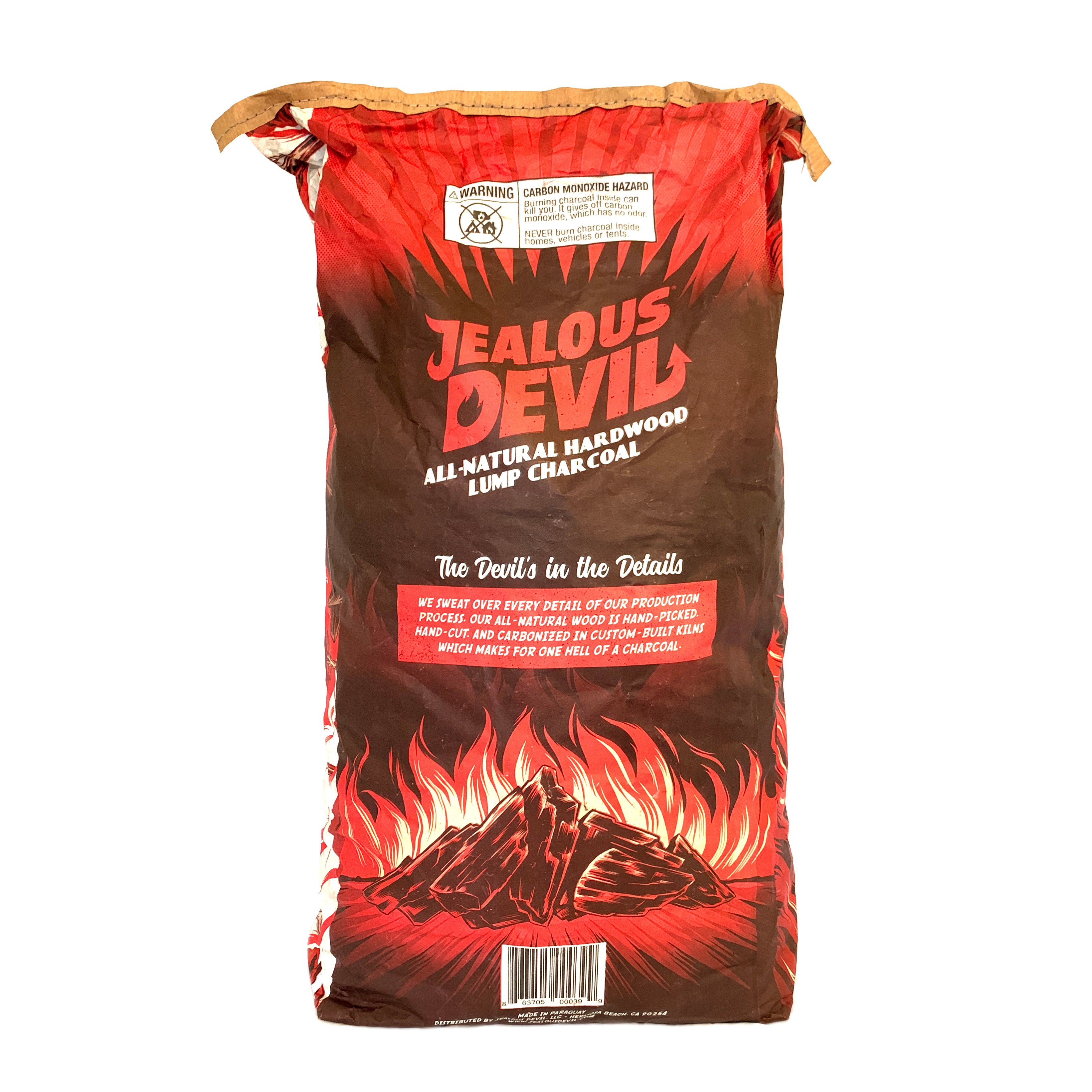 Jealous Devil XL Maxx 100% All Natural Hardwood Lump Grill Charcoal, 35 Lb Bag