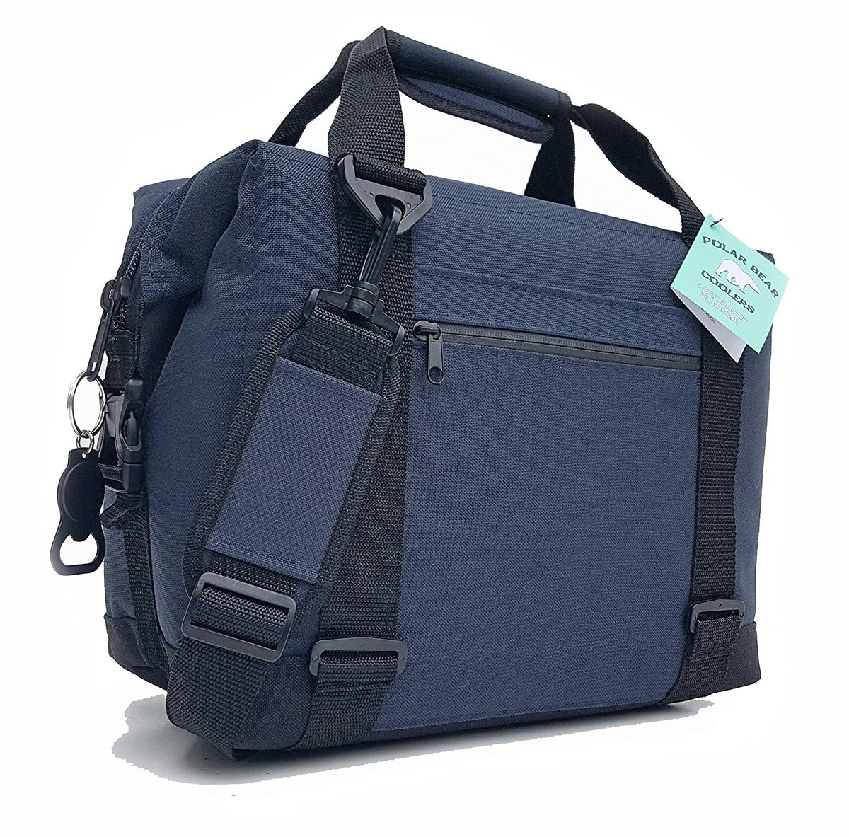 Polar Bear Coolers PB 121 12 Pack Soft Cooler With Strap, Navy (Used)