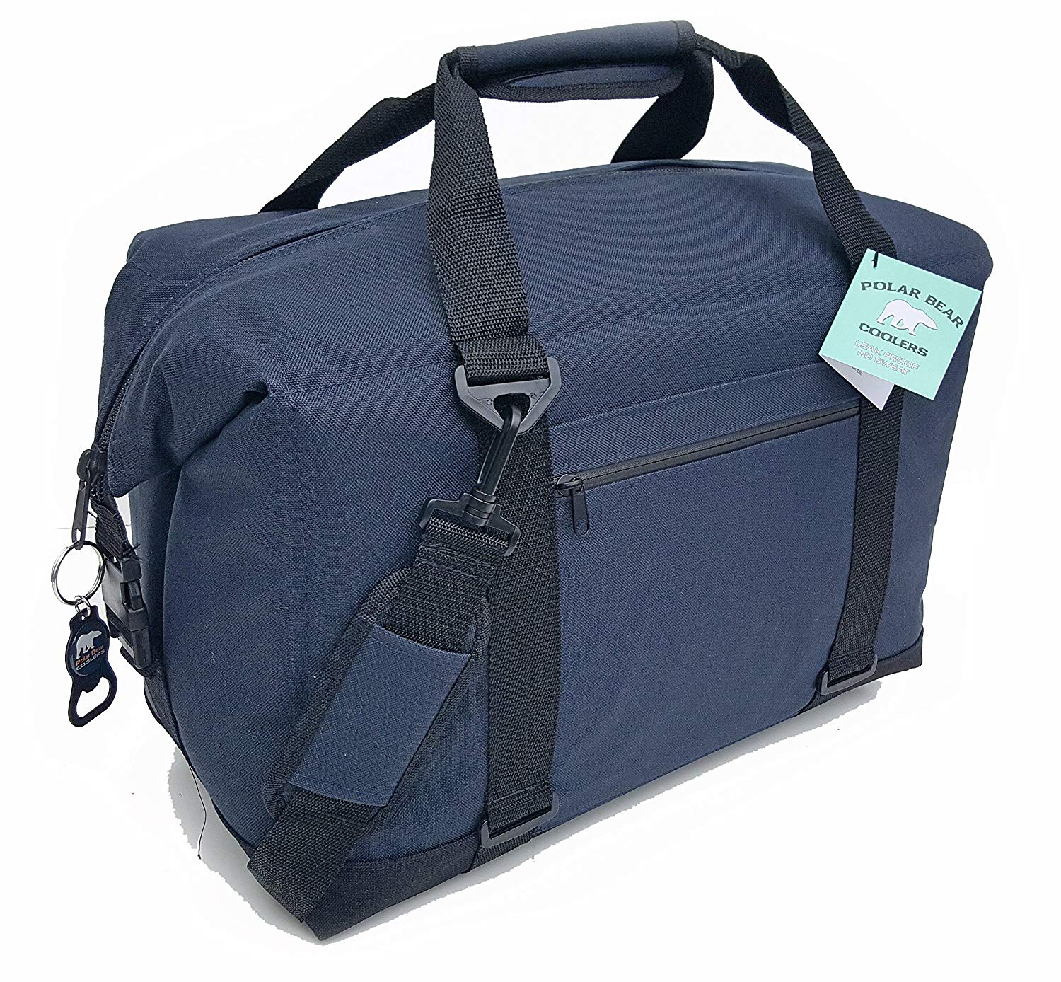 Polar Bear 24 Can Capacity TPU Double Coated Soft Nylon Cooler, Navy (Open Box)