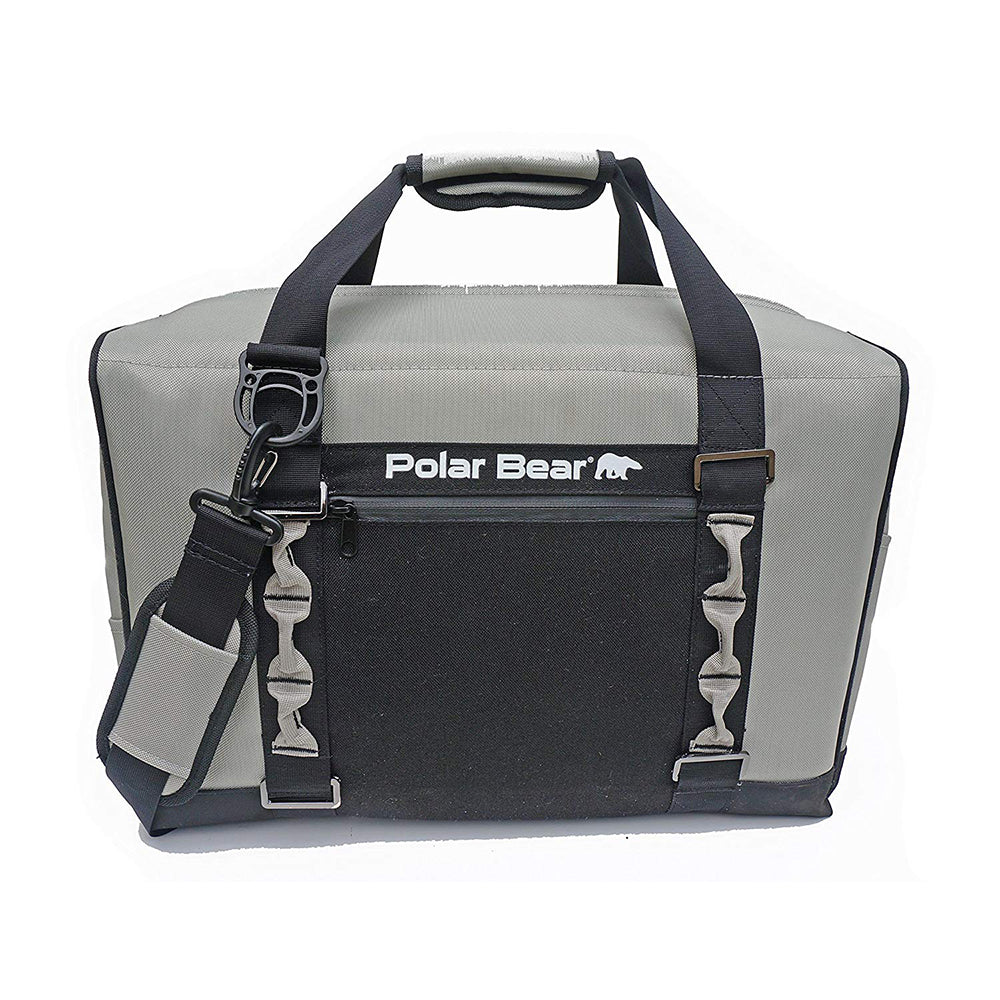 Polar Bear Coolers 24 Can Capacity Eclipse Cooler Closed Cell Foam, Gray (Used)