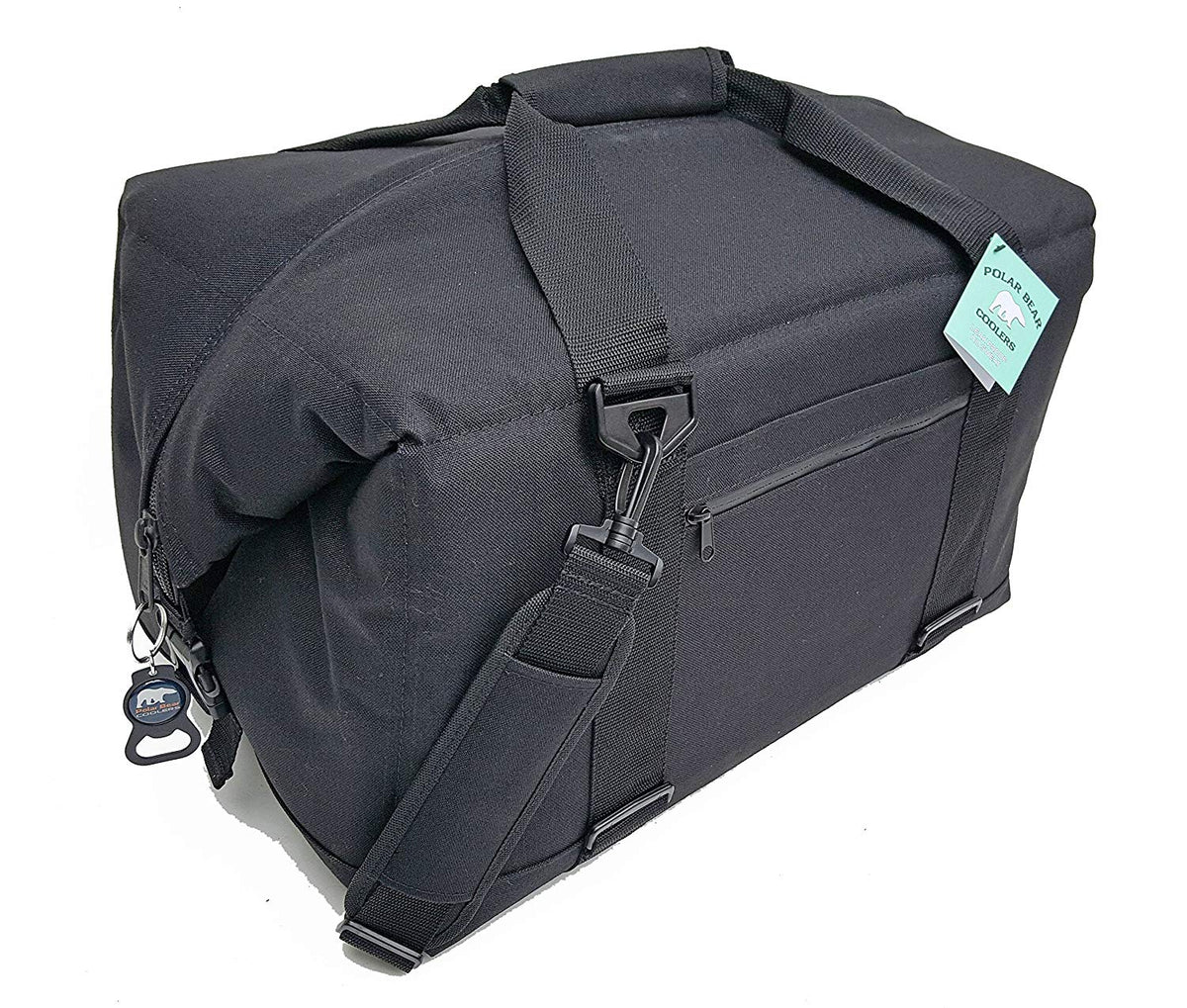 Polar Bear Coolers PB 247 48 Pack Light Nylon Soft Cooler Strap, Black(Open Box)