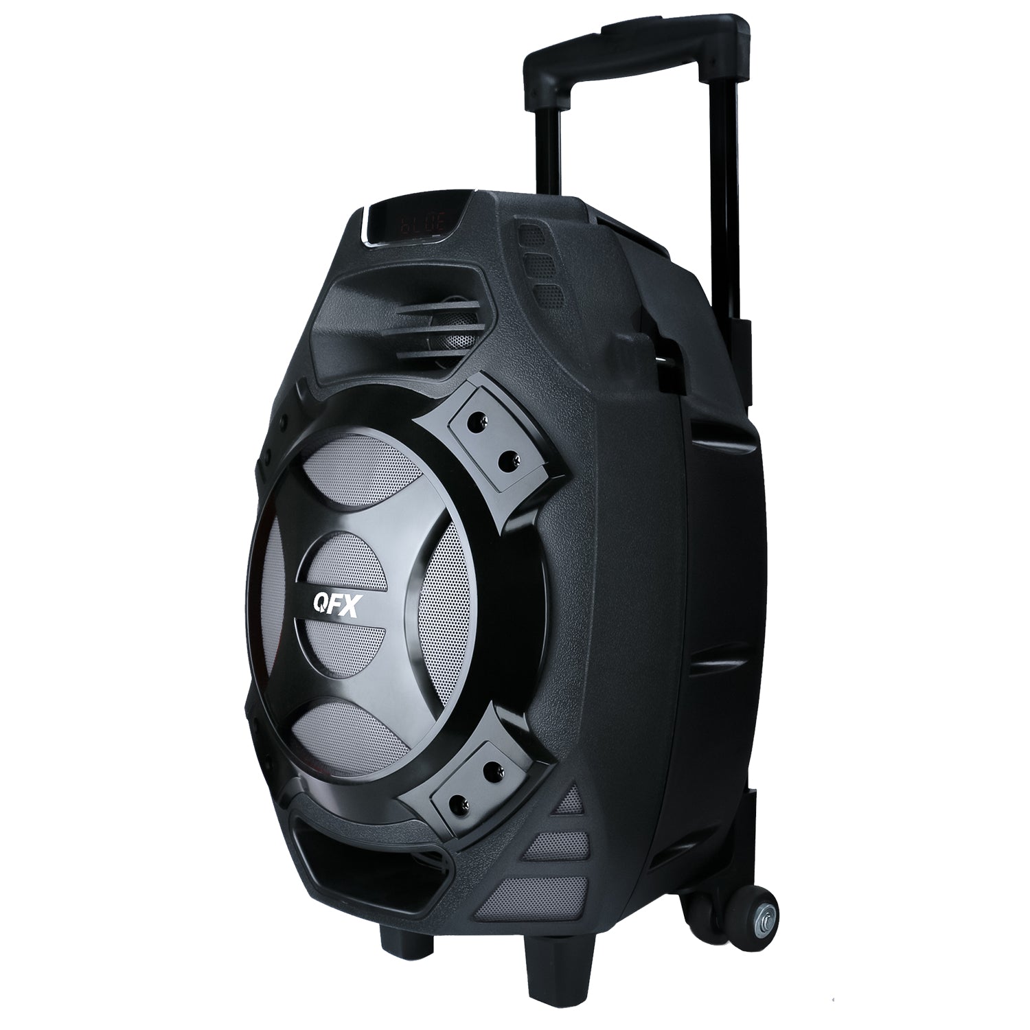 QFX 8" Portable Bluetooth Party Speaker with Microphone and Remote (2 Pack) - VMInnovations