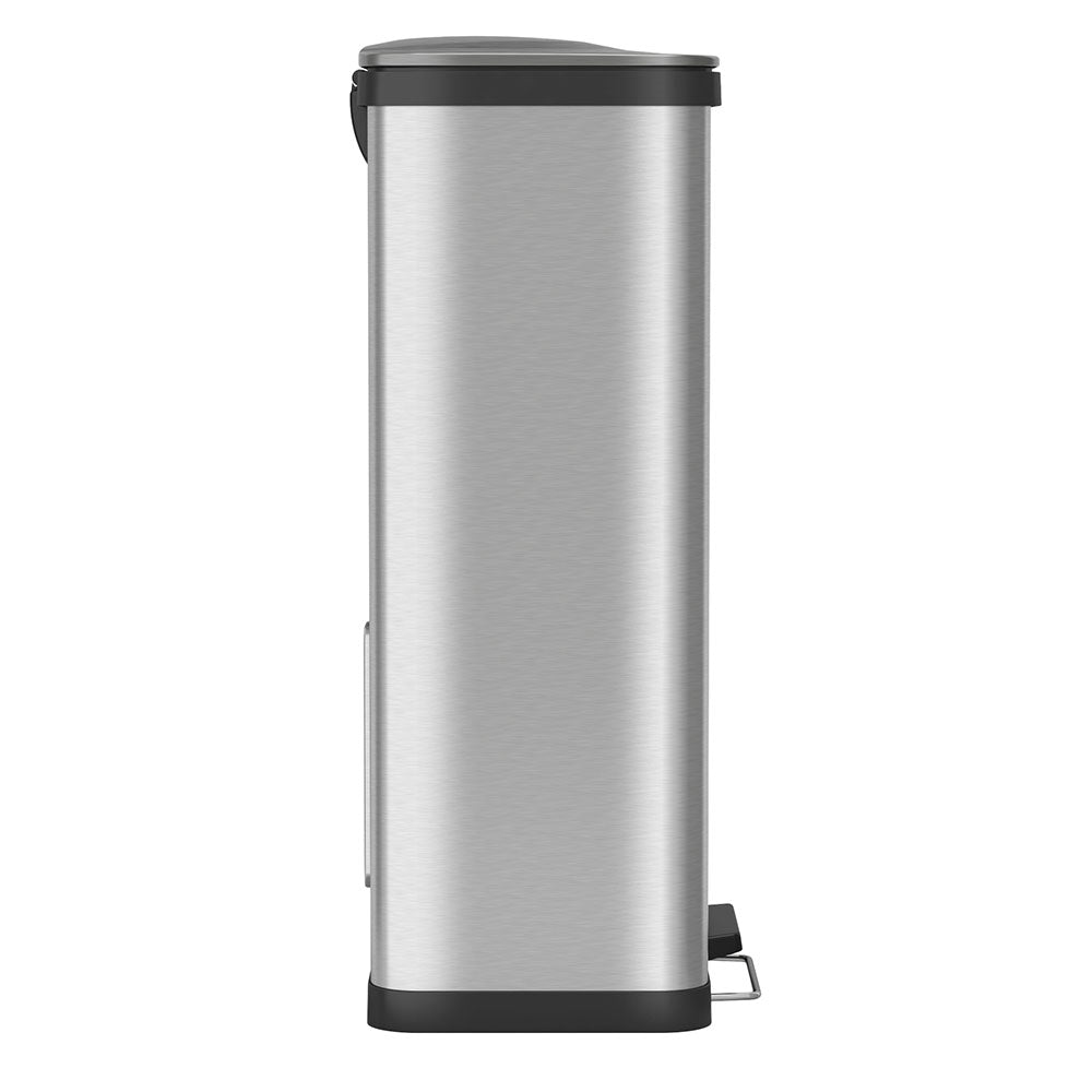 iTouchless 18 Gallon Step Kitchen Trash Can with Built-In Deodorizer (Open Box)