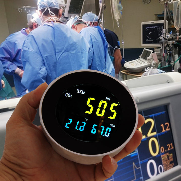 Pyle Smart Indoor Air Quality Monitor Digital Hygrometer Thermometer Test Gauge - VMInnovations