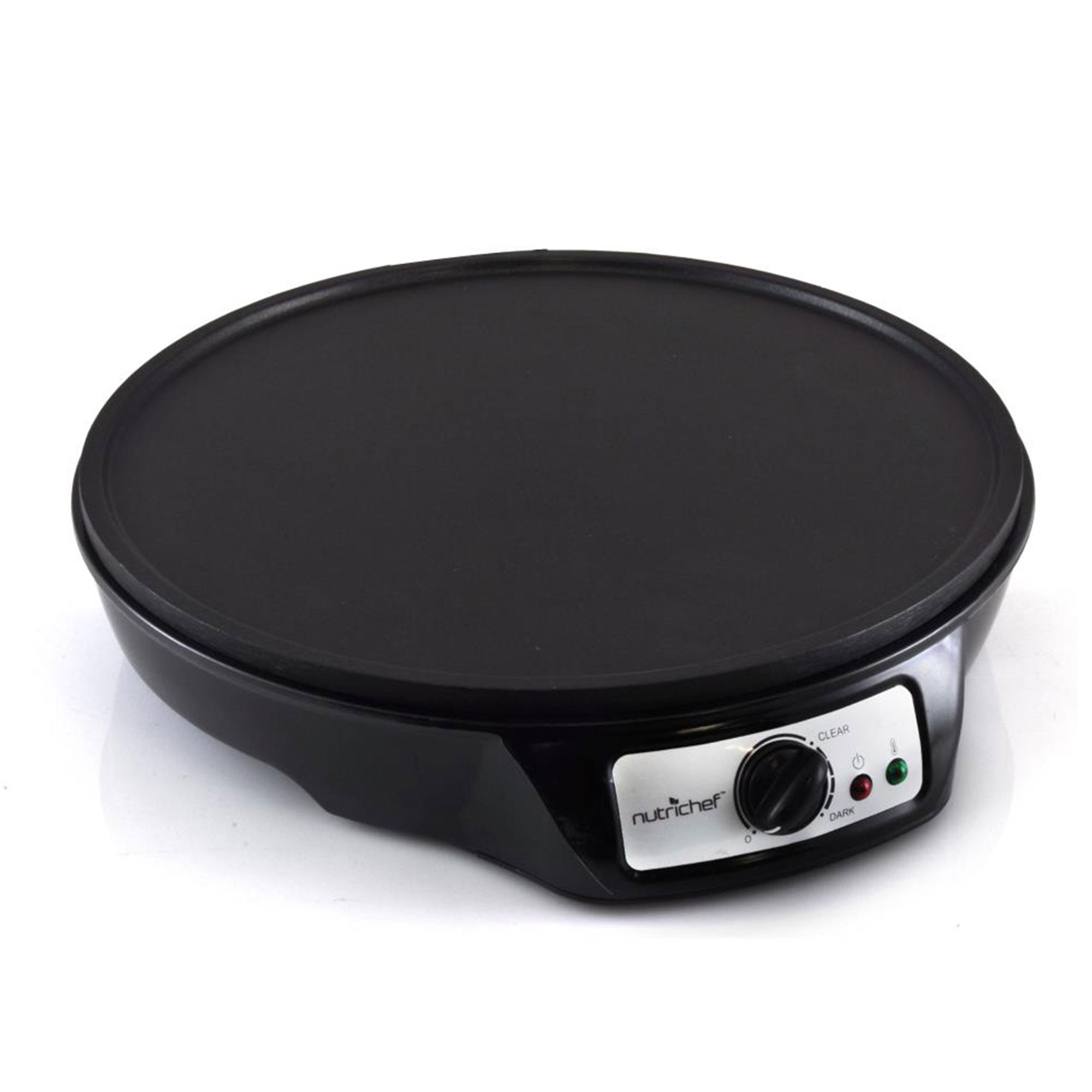 NutriChef Electric Griddle Crepe Injera Maker Hot Plate Cooktop (Open Box) - VMInnovations