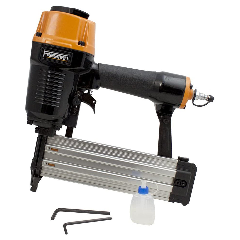 Freeman Tools Pneumatic 14 Gauge 2.5 Inch Concrete T Nailer Hand Tool (Open Box)