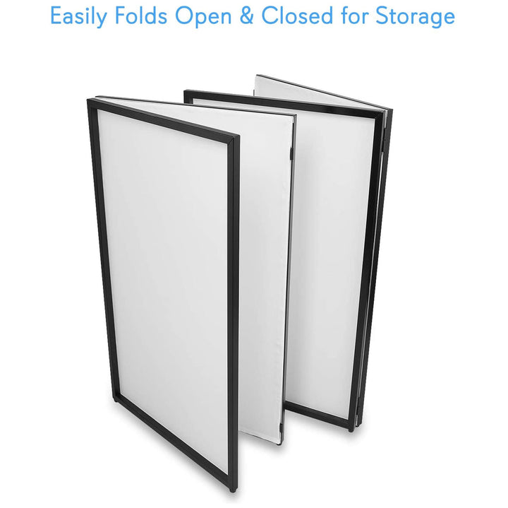 Pyle PDJFAC10 Foldable DJ Front Board Display Booth Cover Screen Scrim Panel - VMInnovations