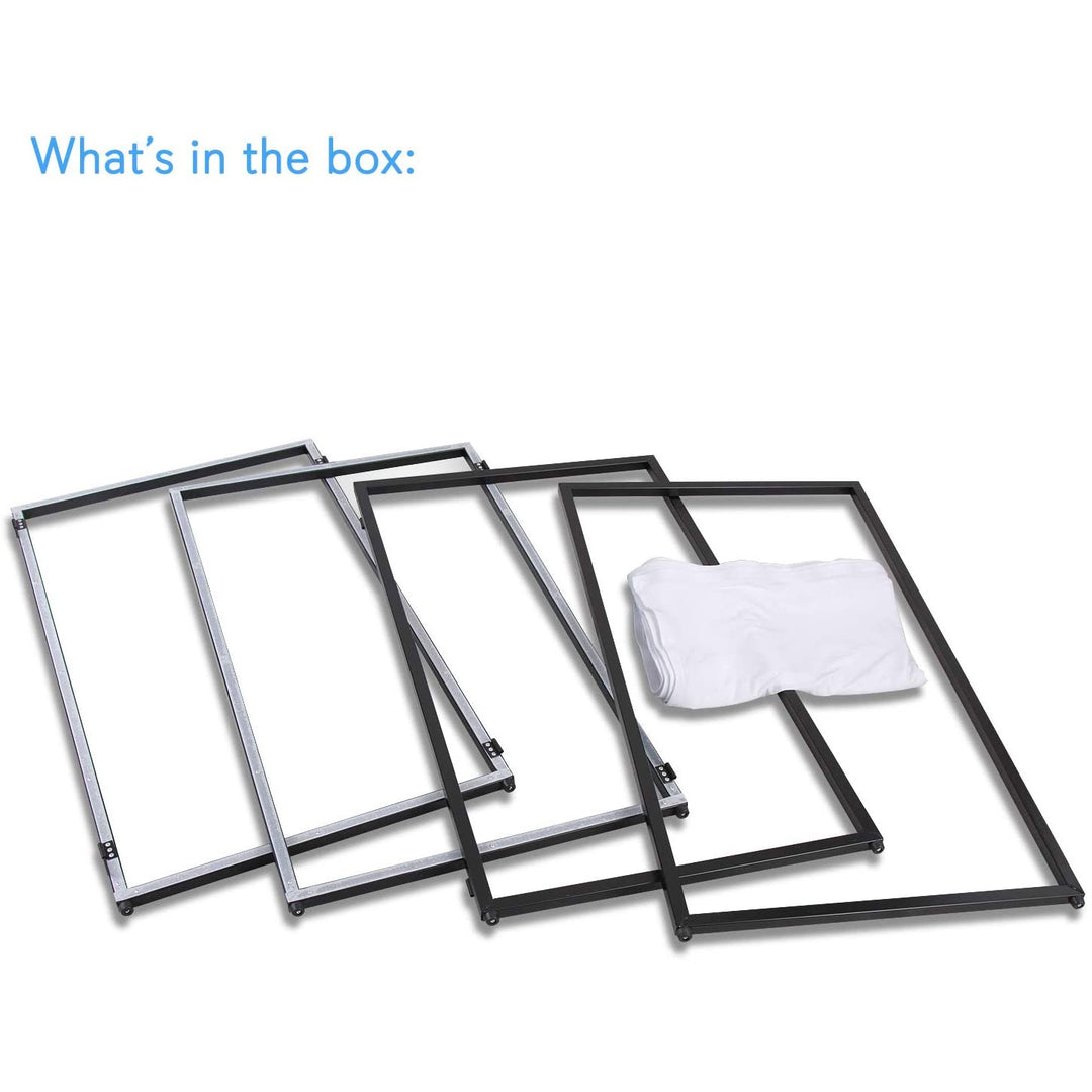 Pyle PDJFAC10 Foldable DJ Front Board Display Booth Cover Screen Scrim Panel - VMInnovations
