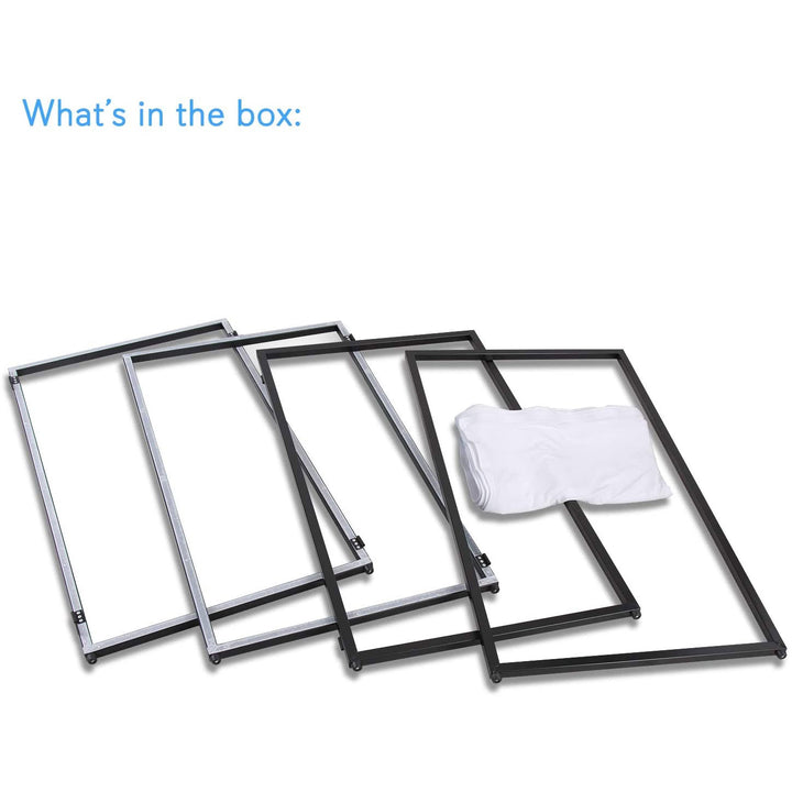 Pyle PDJFAC10 Foldable DJ Front Board Display Booth Cover Screen Scrim Panel - VMInnovations