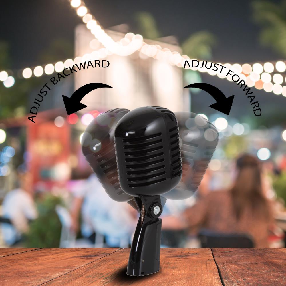 Pyle Pro PDMICR42BK Vintage Retro Style Dynamic Studio Vocal Microphone (4 Pack) - VMInnovations