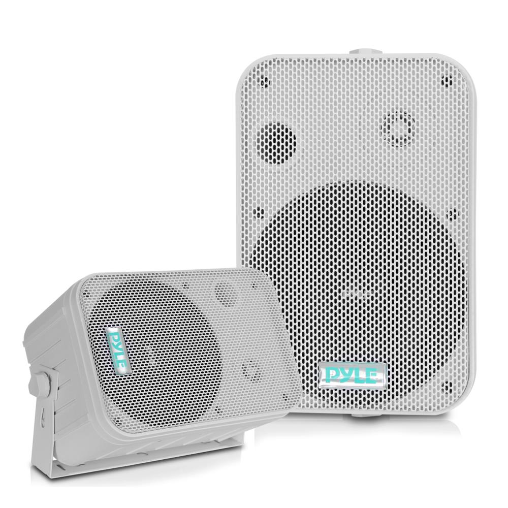Pyle Home PDWR50W 6.5 Inch 500W Indoor/Outdoor Waterproof Deck Speakers (4 Pack)