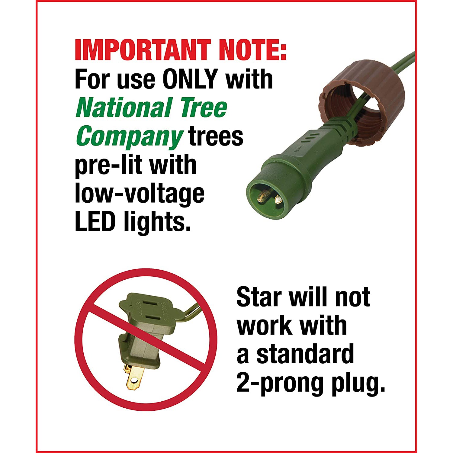 National Tree Company Feel Real 7.5' Prelit Christmas Tree w/ Lights (Open Box) - VMInnovations