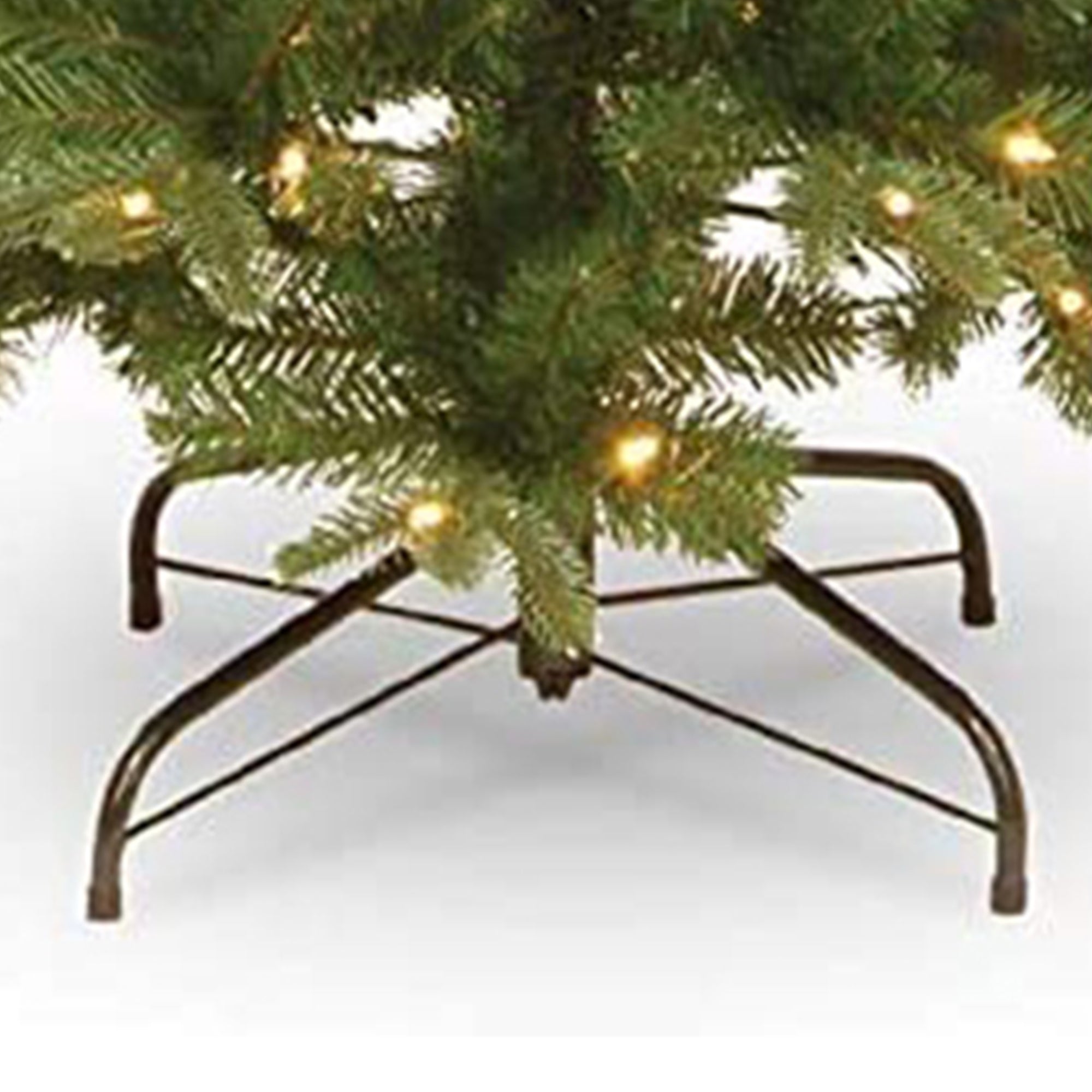 National Tree Company 6.5 Ft Slim Pre Lit Artificial Christmas Tree (Open Box) - VMInnovations