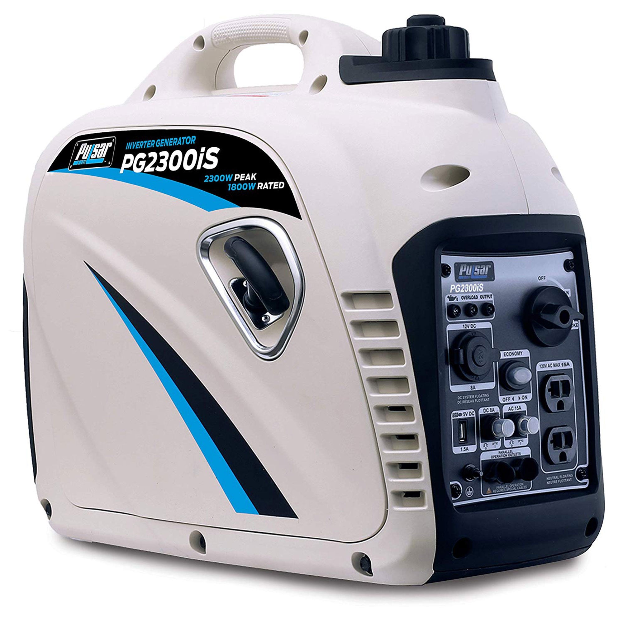 Pulsar 2,300W Portable Small Gas Powered Inverter Power Generator (For Parts)