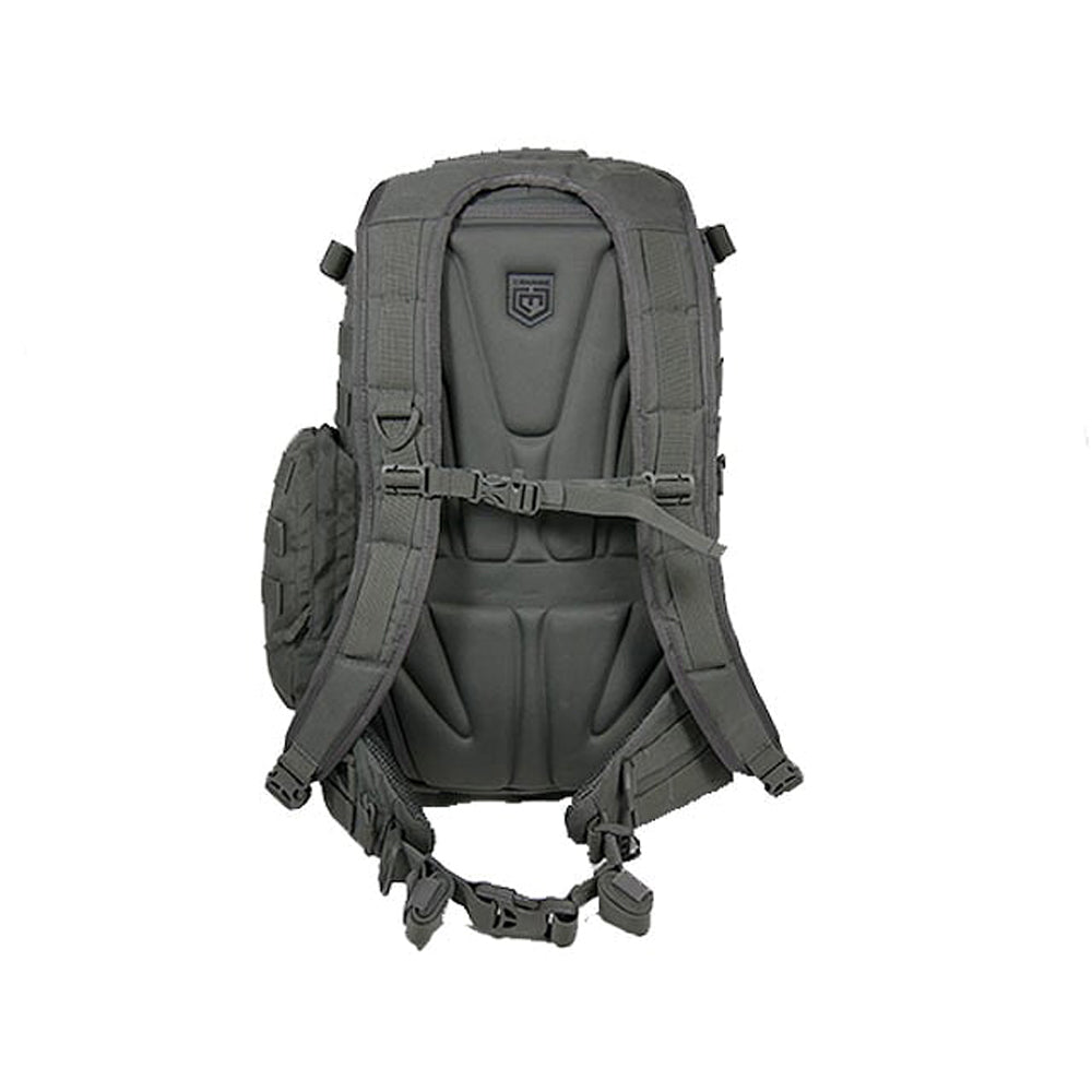 Cannae Pro Gear Phalanx Assault Full Size Pack with Helmet Carry, Dark Gray