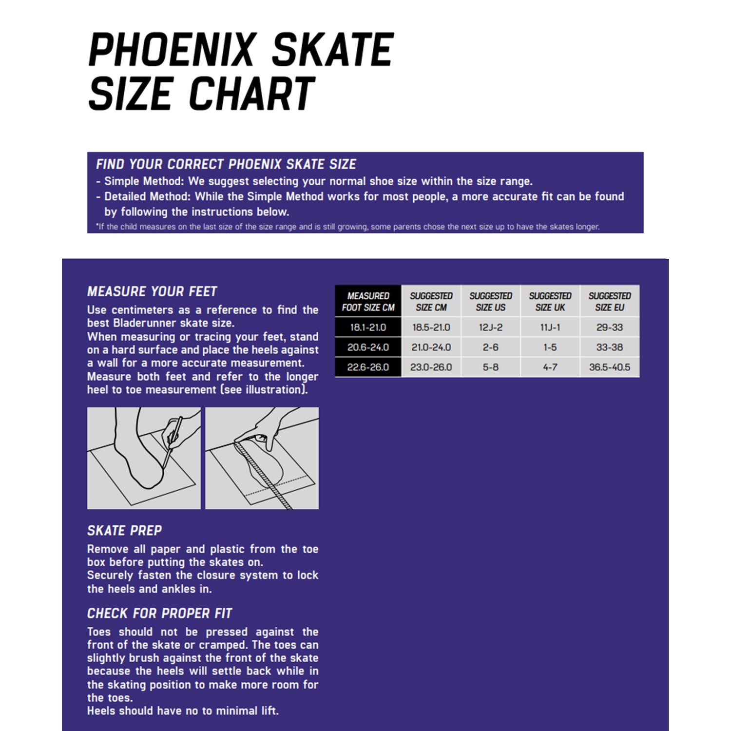 Rollerblade Bladerunner Phoenix Girls Inline Skate, Size 11J - 1 (Open Box)