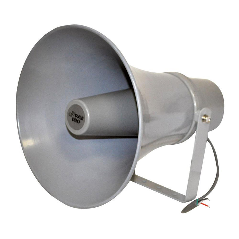 PyleHome 11 Inch 30 Watt Indoor and Outdoor Wall Mount PA Horn Speaker (2 Pack)