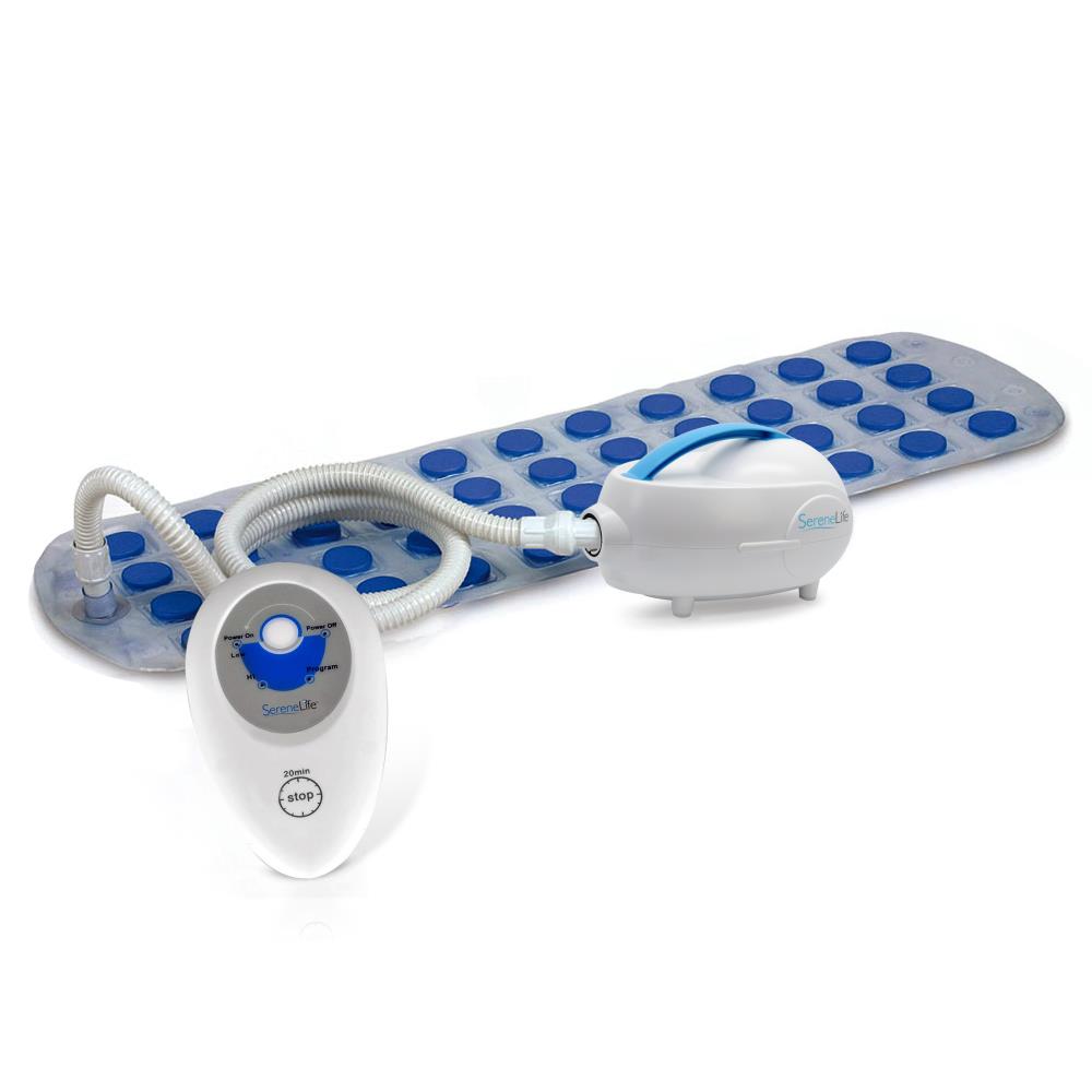 SereneLife Bath Tub Bubble Body Massage Spa Mat with Built-In Heater (2 Pack) - VMInnovations