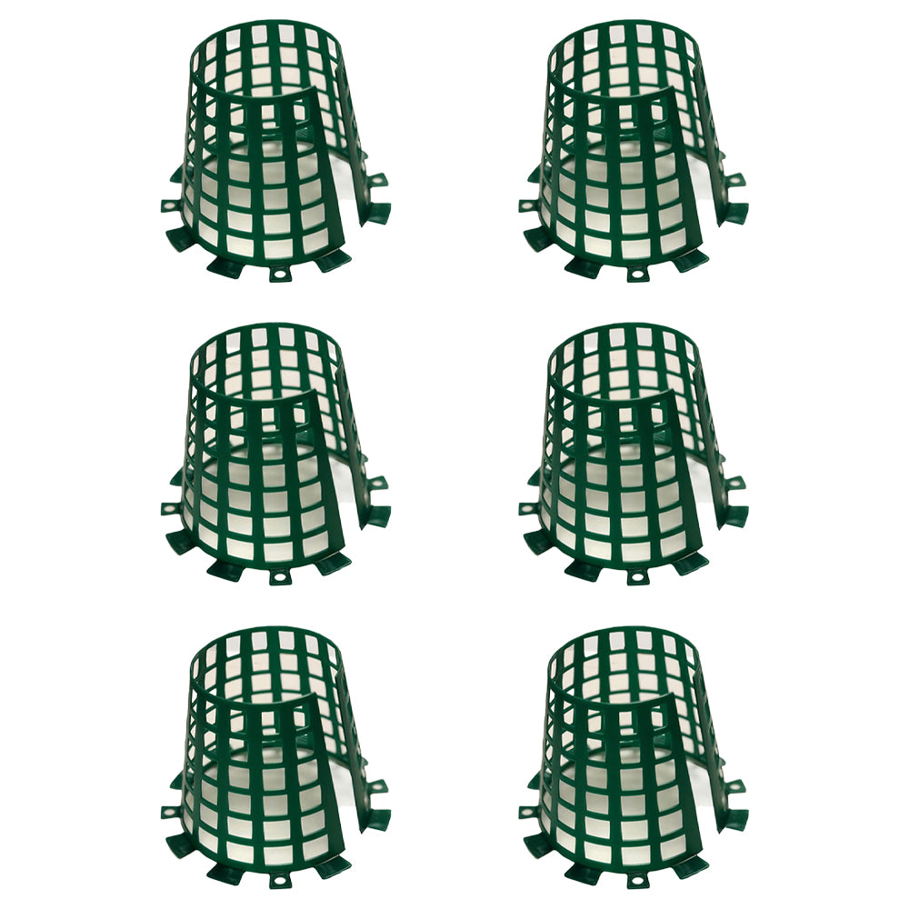 Plant Knight Tree Trunk Guard Protector for Garden Protection, Green (24 Pack)