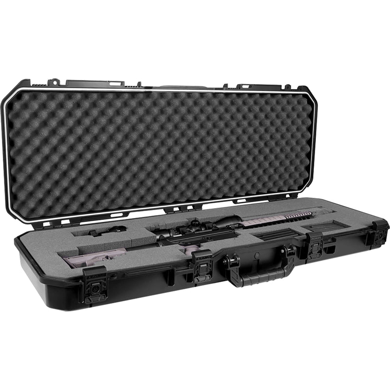 Plano PLA11842 42" All Weather Hard Sided Tactical Rifle Long Gun Case, Black
