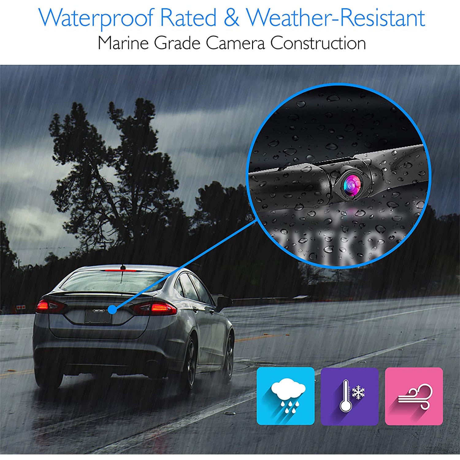 Pyle PLCM7500 7" LCD Rearview Car Backup Camera and Monitor Reverse Assist Kit - VMInnovations