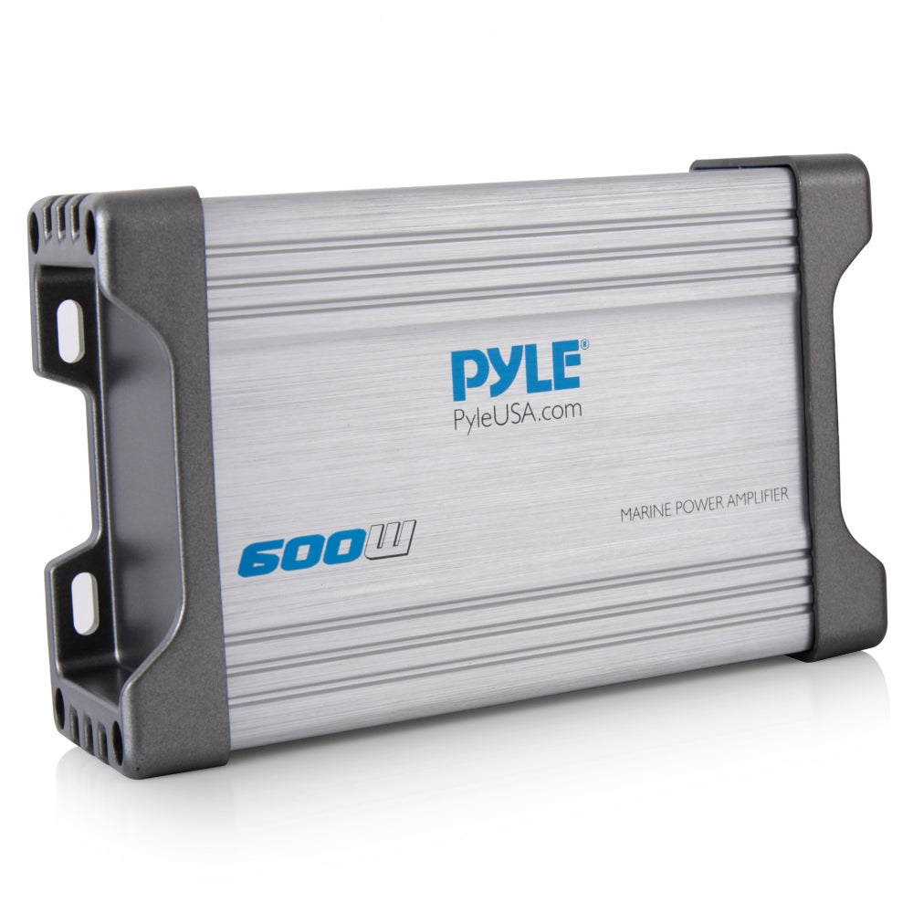 Pyle PLMRMP4A Waterproof 1200 W 4 Channel Marine Power Audio Amplifier for Boats