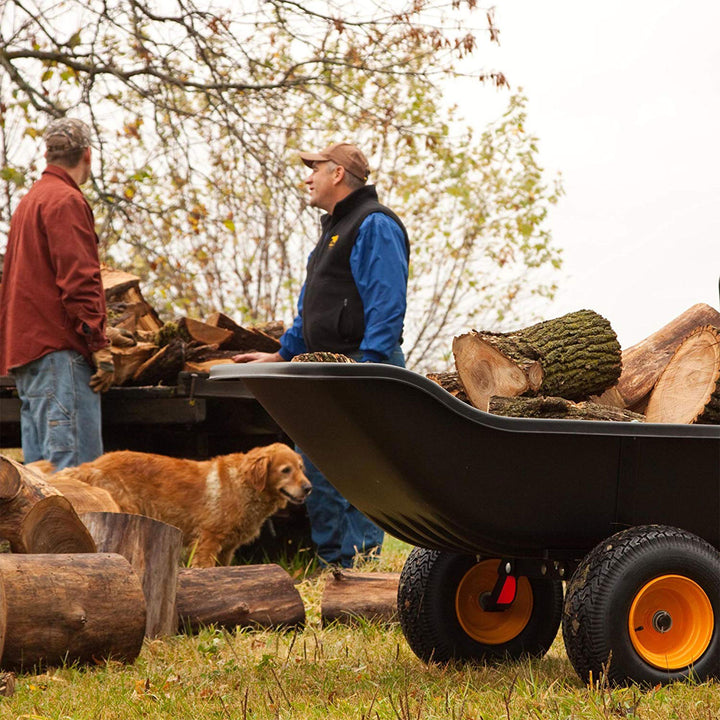 Polar Trailer PLR 8232 HD 1200 Lawn Yard Outdoor Utility and Hauling Trailer - VMInnovations