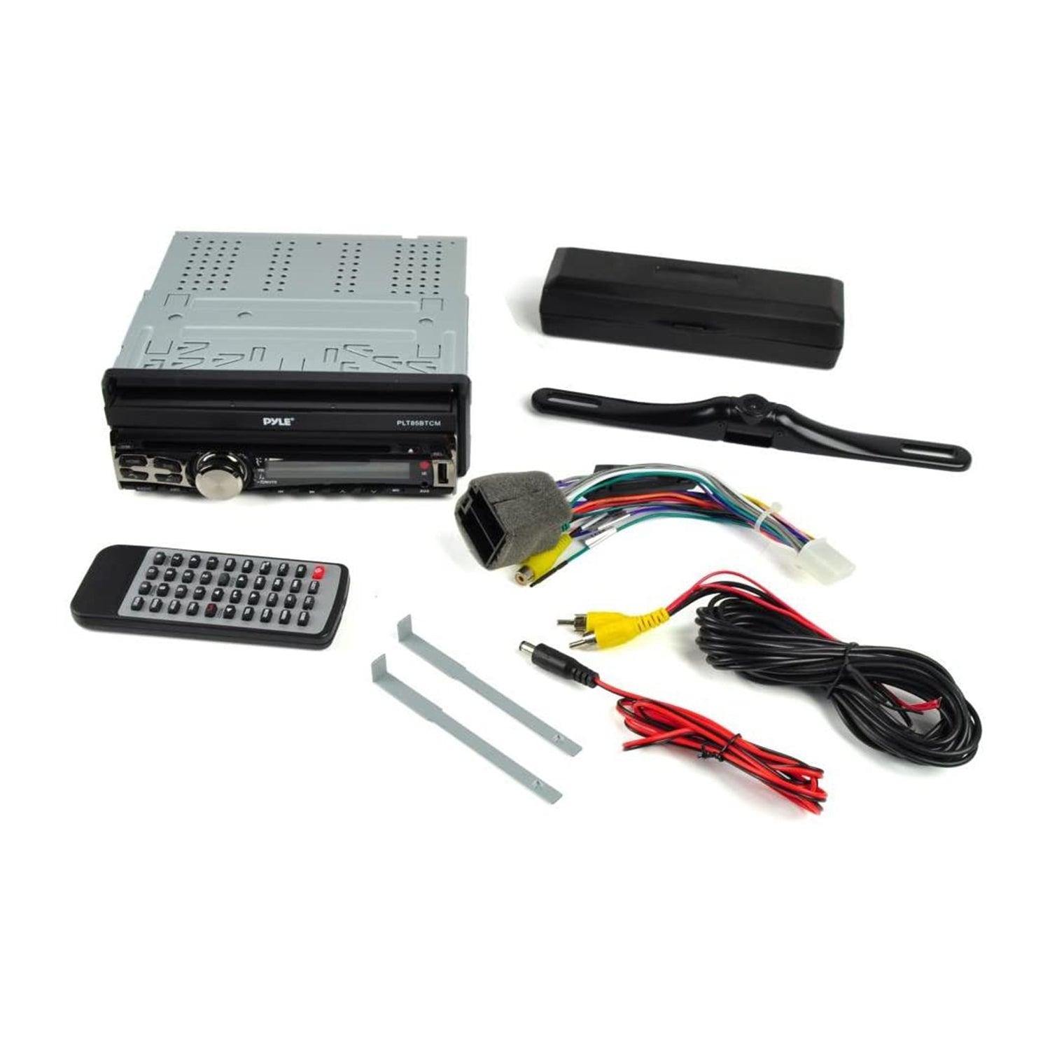 Pyle PLT85BTCM 7" Bluetooth Headunit Receiver and Backup Car Camera Kit (2 Pack) - VMInnovations