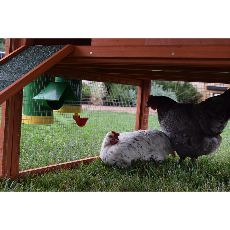 Rugged Ranch Hen Elevated 10LB Poultry Feeder and Mounting System (Open Box)