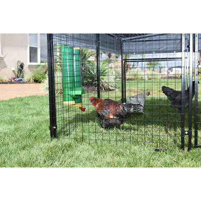 Rugged Ranch High End Hen Elevated 2 Gallon Poultry Waterer and Mounting System