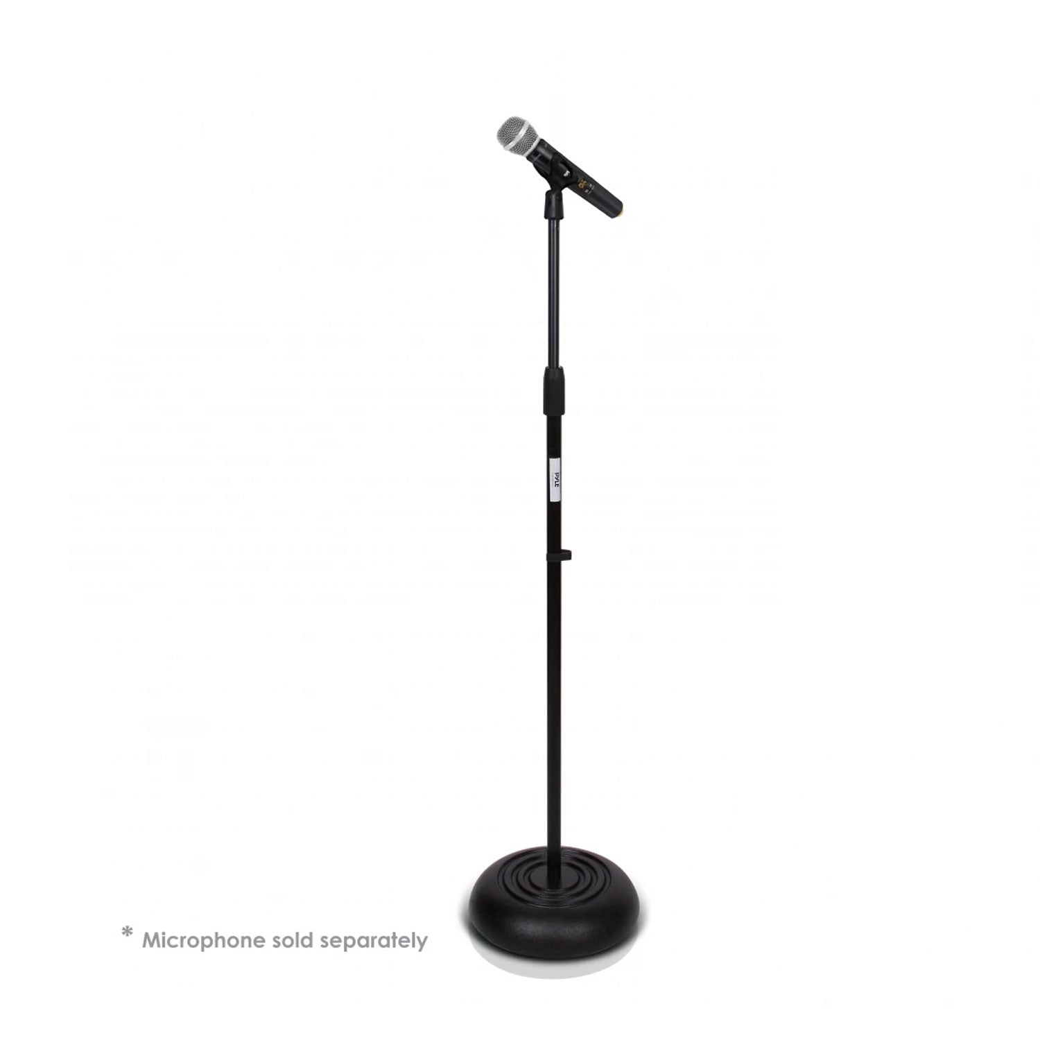 PylePro Adjustable Freestanding Compact Base Microphone Stand (For Parts)