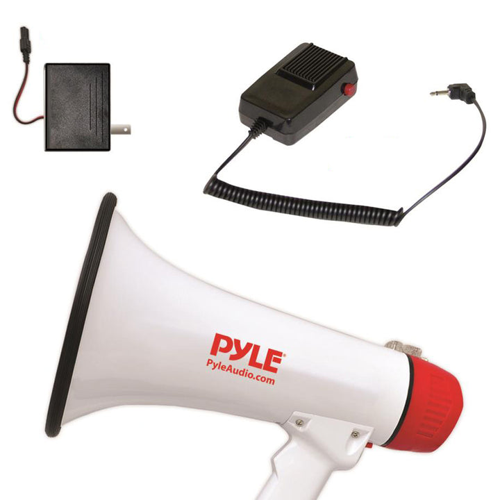 Pyle PMP48IR Rechargeable Megaphone Bullhorn Speaker w/ MP3 Auxiliary Input - VMInnovations